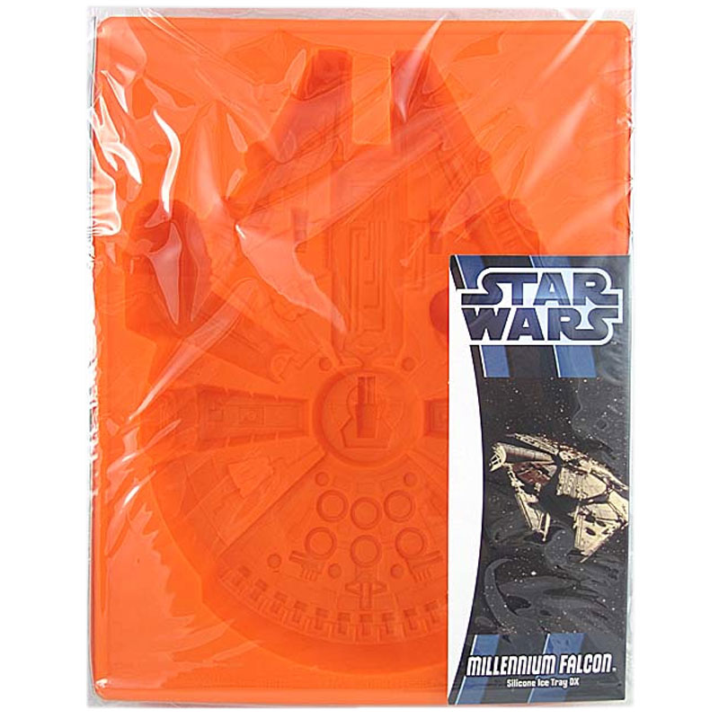 Molde Silicona Cubos Hielo Star Wars Millenium Falcon Deluxe 