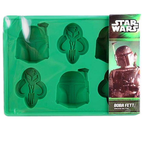 Molde Silicona Cubos Hielo Star Wars Boba Fett 