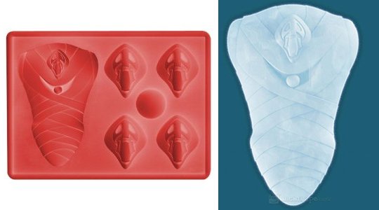 Molde Silicona Cubos Hielo Evangelion 2.0 10th Angel 