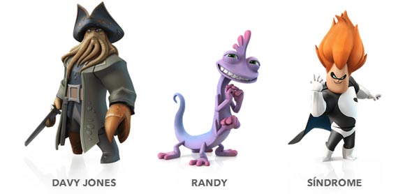 Pack Figuras Villians Disney Infinity 