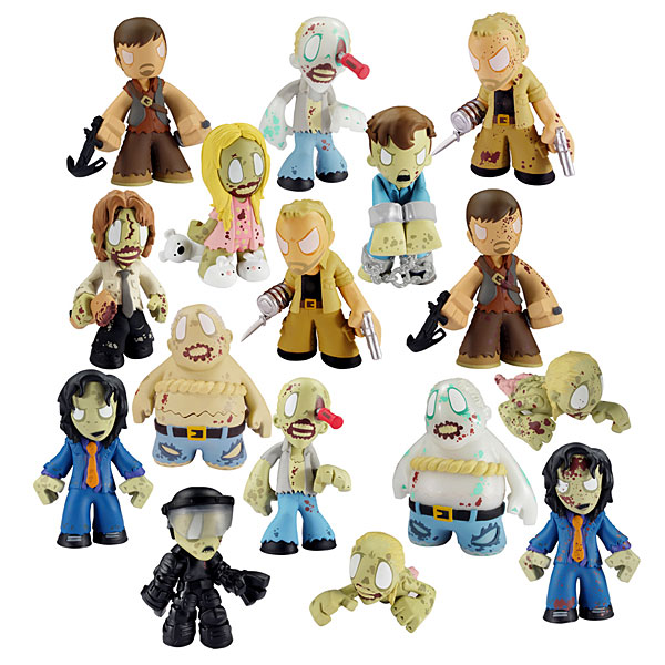 Mini Figura The Walking Dead Coleccionable (Figura Al Azar) 