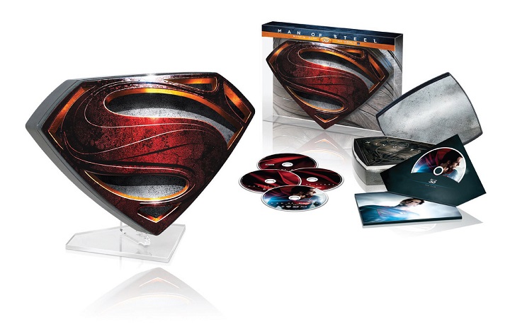 Man Of Steel - Limited Collectors Edition (3 Discos: 3D + 2D + Dvd) 