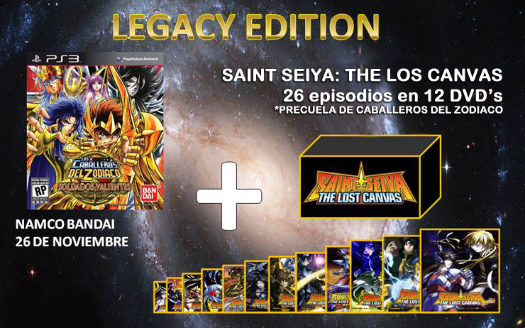 Saint Seiya: Brave Soldiers ( Caballeros del Zodiaco ) Legacy Edition 