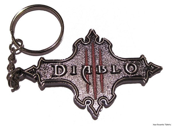 Llavero Metalico Diablo III - Logo (Jinx) 