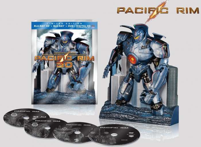 Pacific Rim 3D Limited Edition (Bluray 3D + 2D + Dvd) 