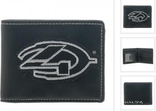 Billetera Halo 4 Logo Black 