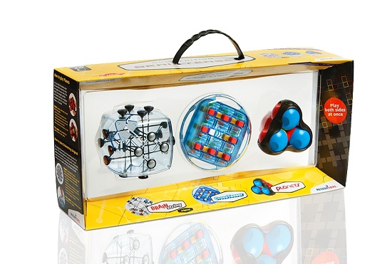 Juego Ingenio Brainteaser Gold (Pack de 3 Juegos) [Recenttoys] 