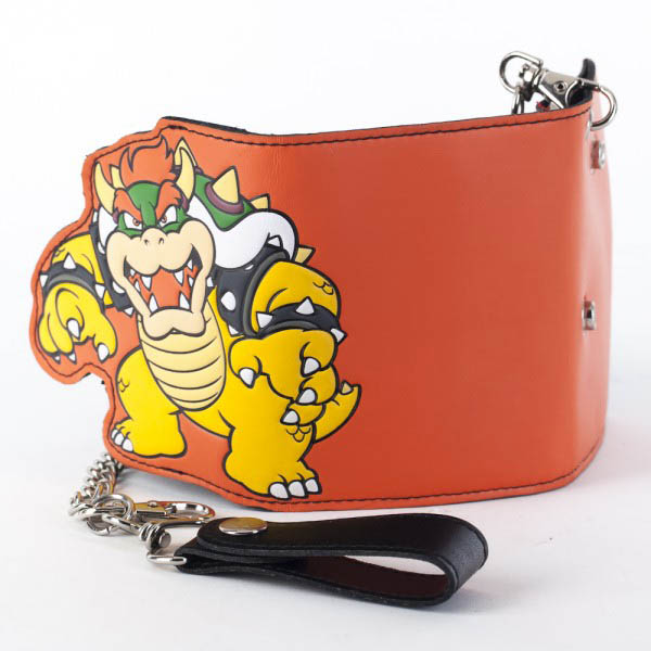 Billetera Nintendo Bowser Con Cadena 