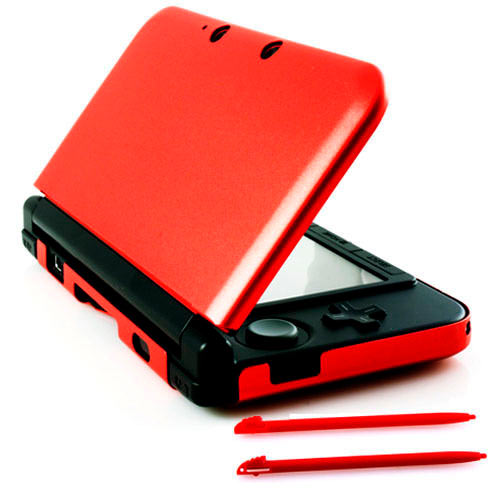 Protector Aluminio Rojo 3Ds XL 