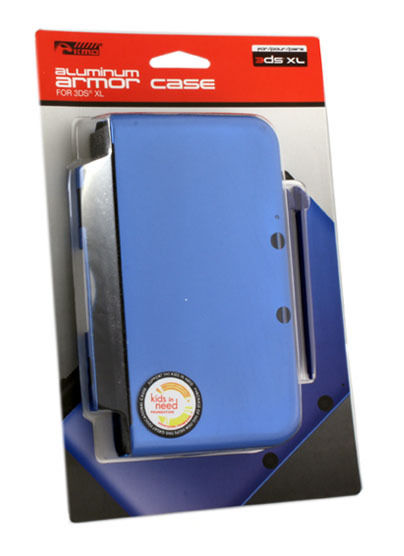 Protector Aluminio Azul 3Ds XL 