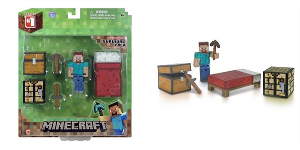 Minecraft Figura Steve Survival Pack (Series 1) 
