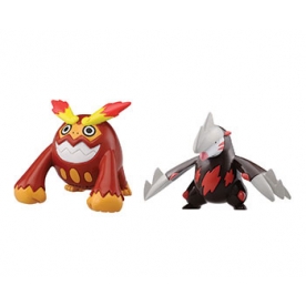 Pokemon Pack 2 Figuras Excadrill Vs Darmanitan 