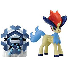 Pokemon Pack 2 Figuras Keldeo Vs Cryogonal 