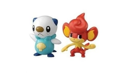 Pokemon Pack 2 Figuras Oshawott Vs Pansear 