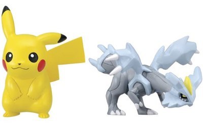Pokemon Pack 2 Figuras Pikachu Vs Kyurem 
