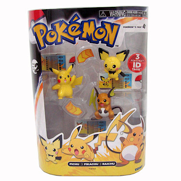 Pokemon Pack 3 Figuras Evolution Bulbasaur-Ivysaur-Venusaur 